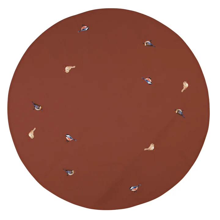 Bird Weihnachtsbaumdecke, Ø 120 cm, smoked paprika von Broste Copenhagen