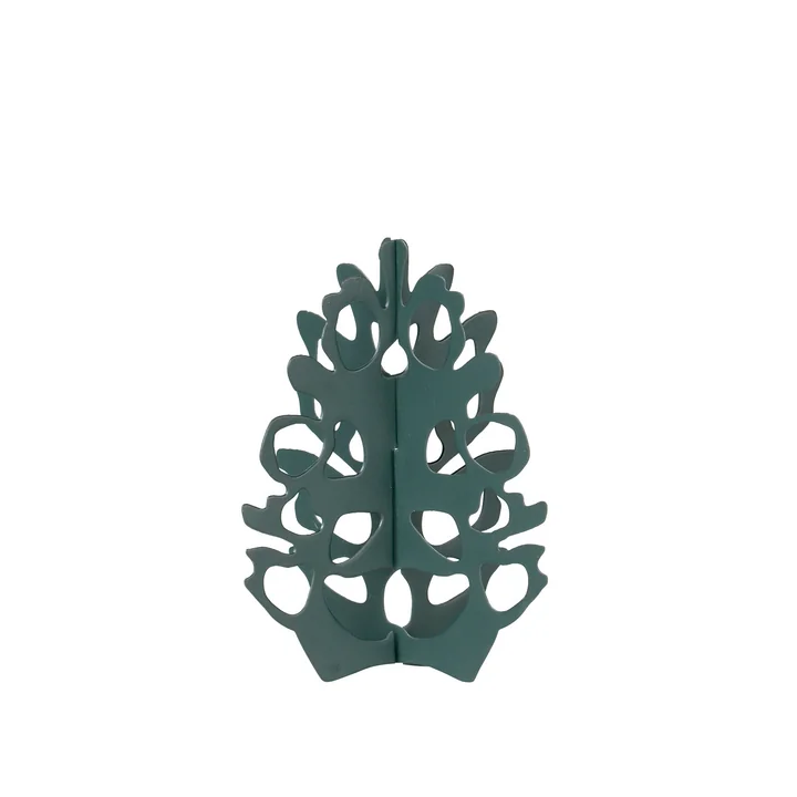 Broste Copenhagen - Christmas Cone Tischdekoration, Ø 6 cm, forest green