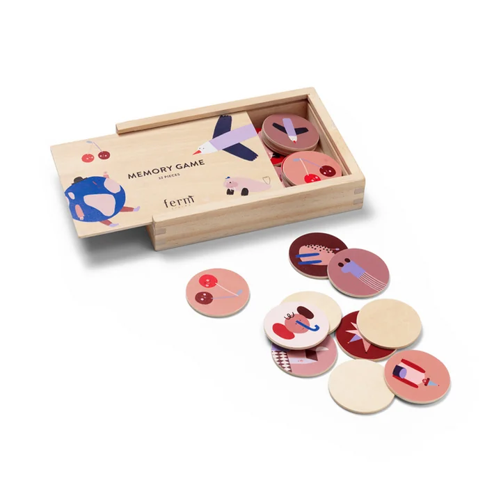 Critter Memory-Spiel, multi von Ferm Living