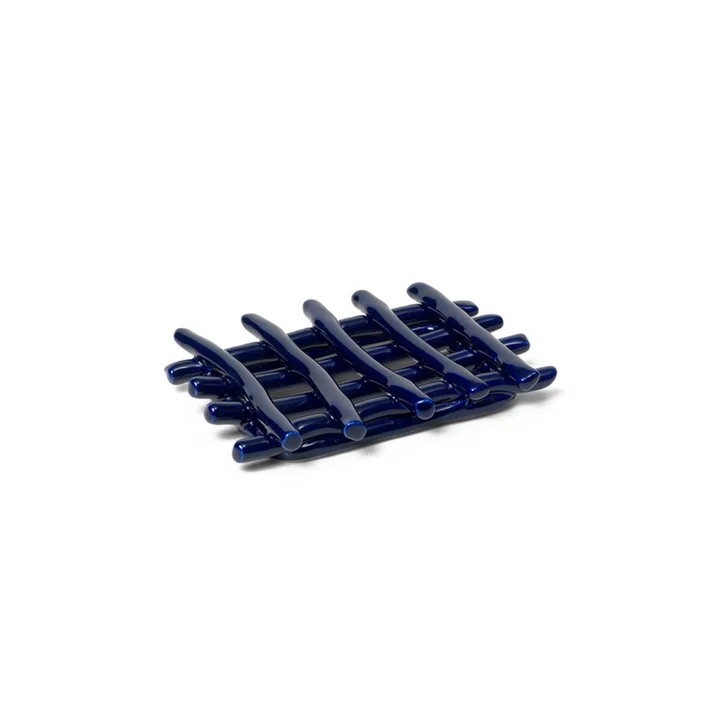 Ceramic Seifenschale, blau von Ferm Living