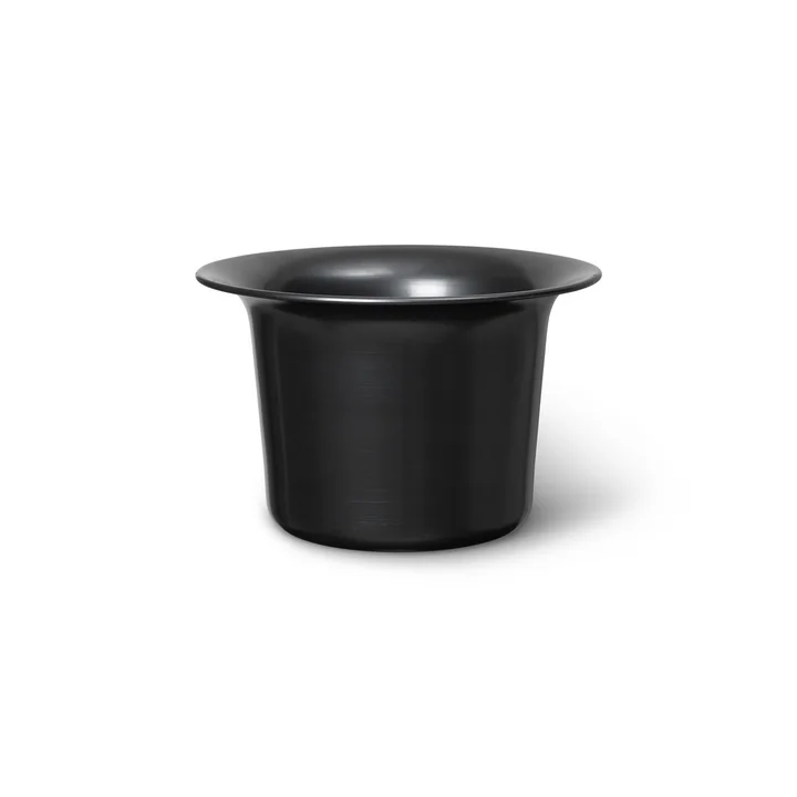 Spun Alu Gefäss, blackened aluminium von Ferm Living