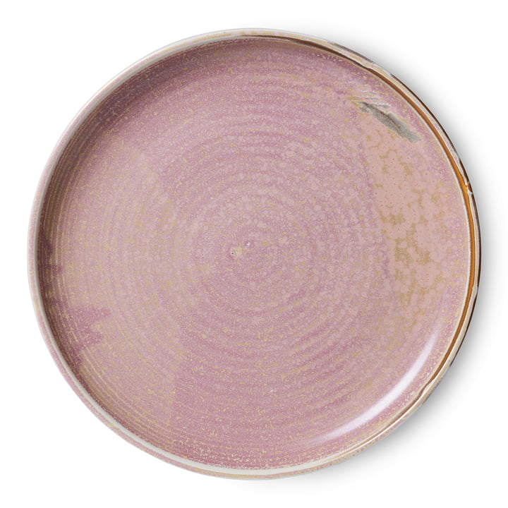 Chef Ceramics Teller von HKliving in der Ausführung rustic pink