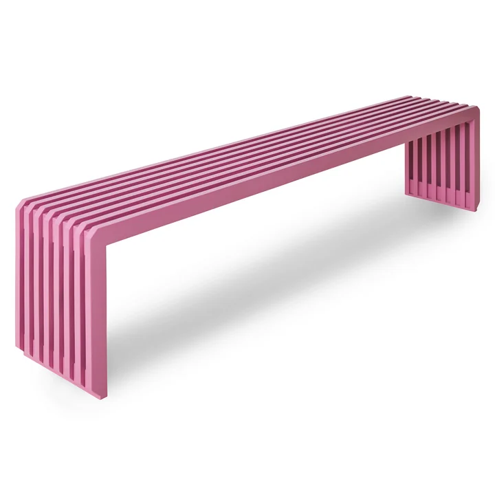 Slatted Bank 150 cm von HKliving in der Ausführung hot pink