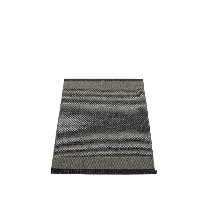 Edit Teppich, 180 x 260 cm, black / charcoal / granit metallic von Pappelina