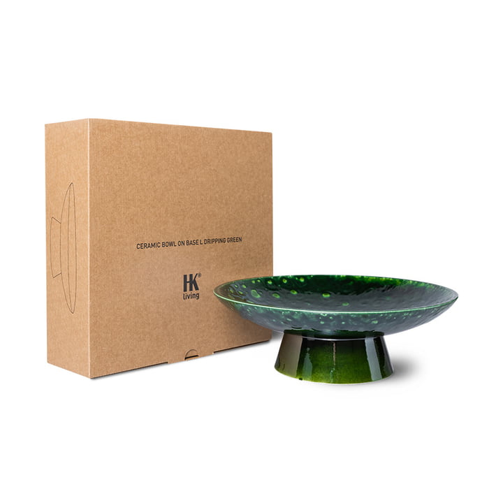 Die Emeralds Schale mit Fuss von HKliving