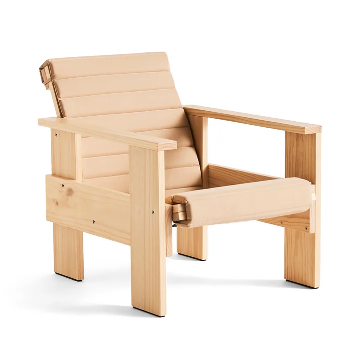 Sitzkissen für Crate Lounge Chair, L 130 cm, beige von HAY