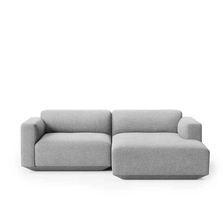 &Tradition - Develius Eck-Sofa, Konfiguration B, grau (Hallingdal 130)
