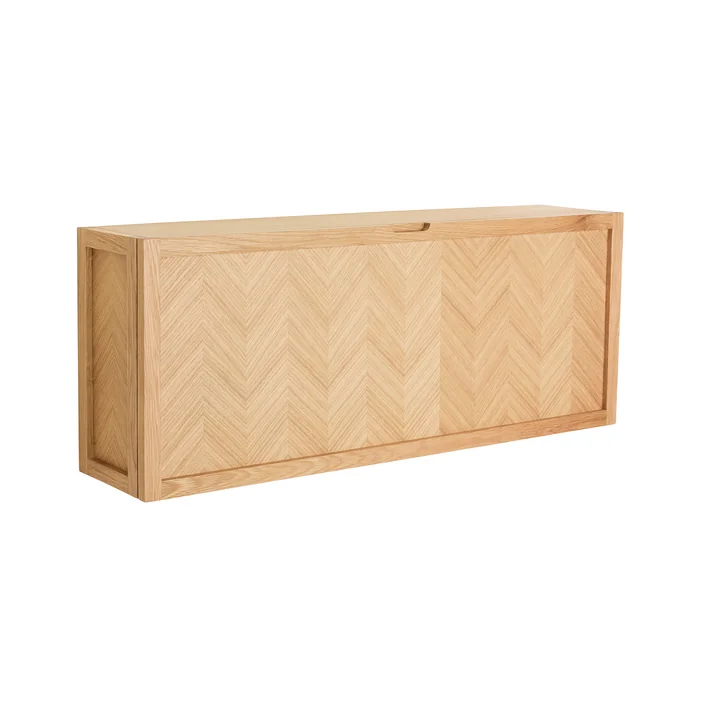 Herringbone Schuhschrank, Eiche natur von Hübsch Interior