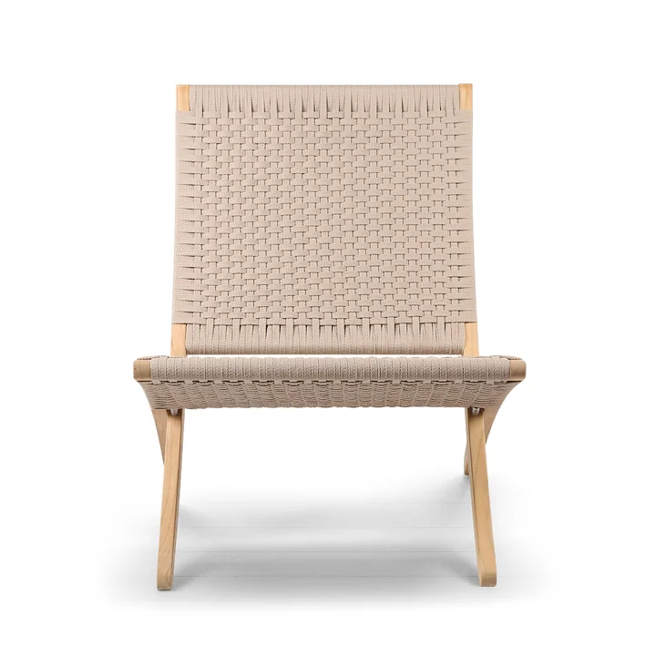 Carl Hansen - MG501 Cuba Chair Outdoor, Teak unbehandelt / sesame