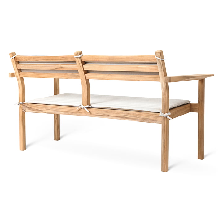 AH701 Gartenbank, Teak unbehandelt von Carl Hansen