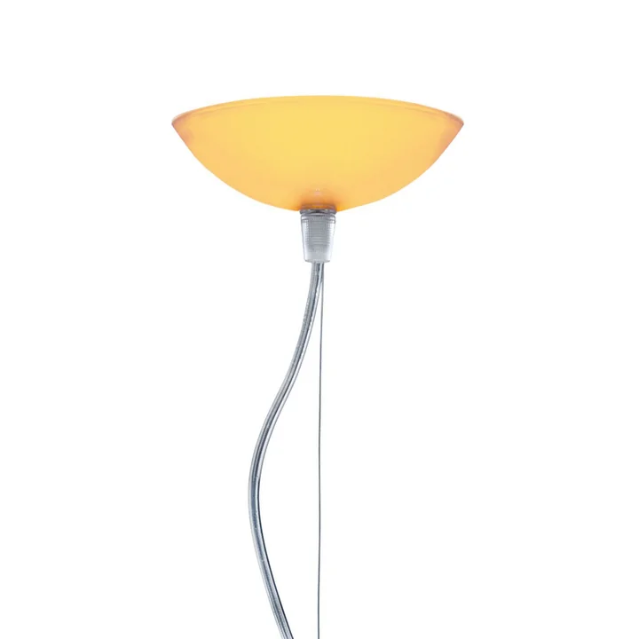 Kartell - FL/Y Pendelleuchte, bernstein