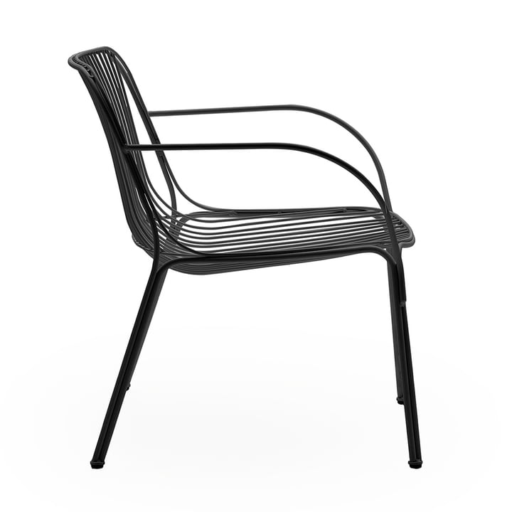 Hiray Lounge Chair, schwarz von Kartell