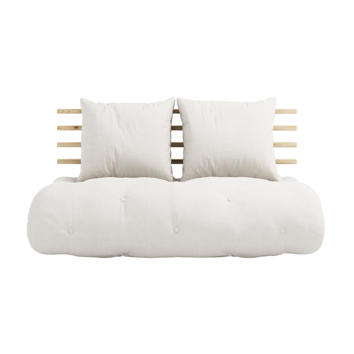 Shin Sano Sofa von Karup Design in der Ausführung Kiefer / naturweiss
