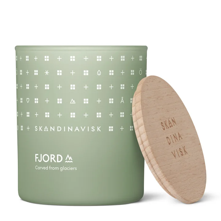 Duftkerze mit Deckel Ø 7,9 cm, Fjord von Skandinavisk
