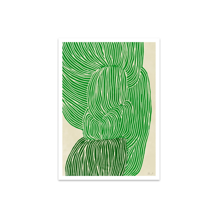 Green Ocean von Rebecca Hein, 40 x 50 cm von The Poster Club