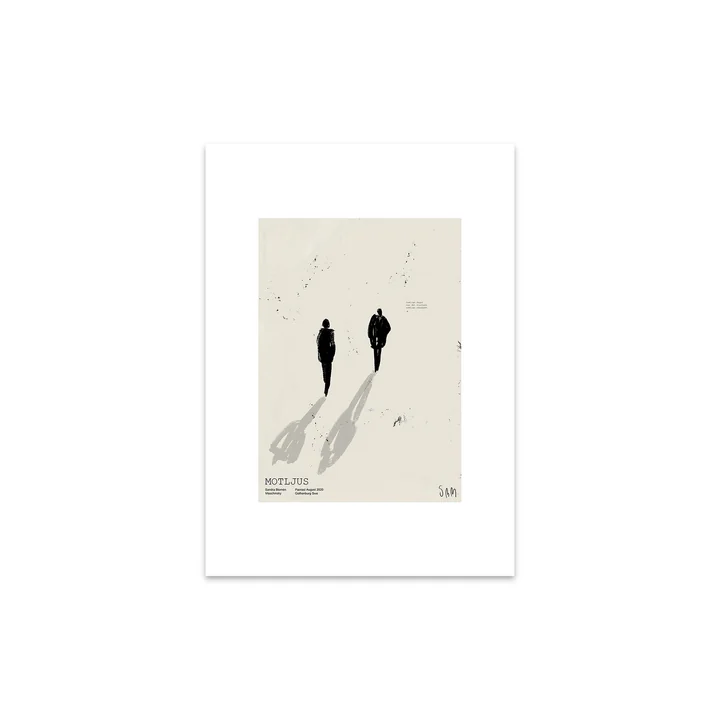 Motljus von Sandra Blomen Maschinsky, 30 x 40 cm von The Poster Club
