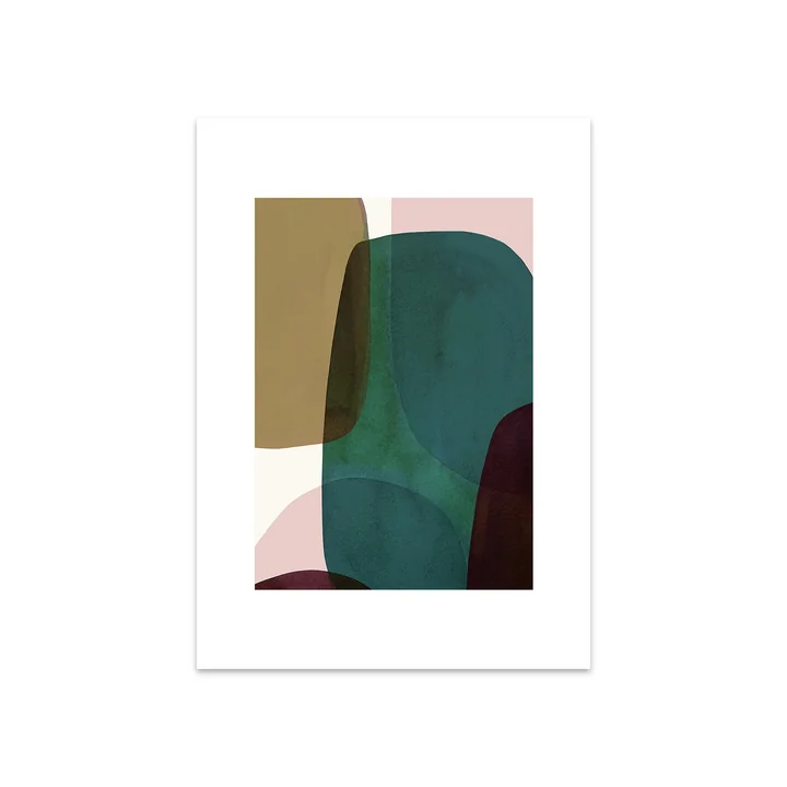No 10 von Berit Mogensen Lopez, 50 x70 cm von The Poster Club