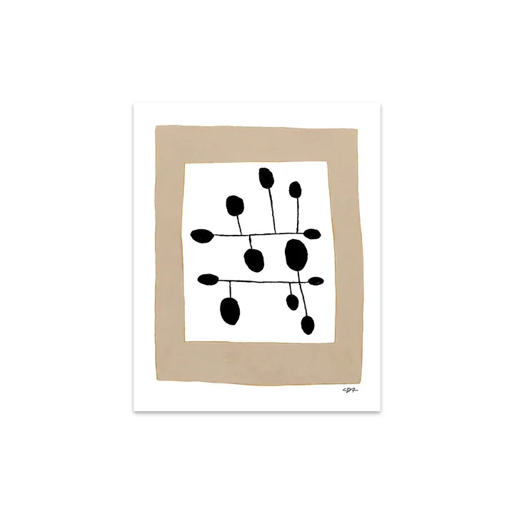 Spot 12 von Leise Dich Abrahamsen, 30 x 40 cm von The Poster Club
