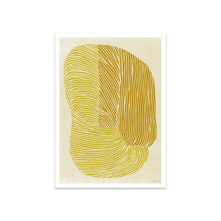 Yellow Reef von Rebecca Hein, 50 x 70 cm von The Poster Club