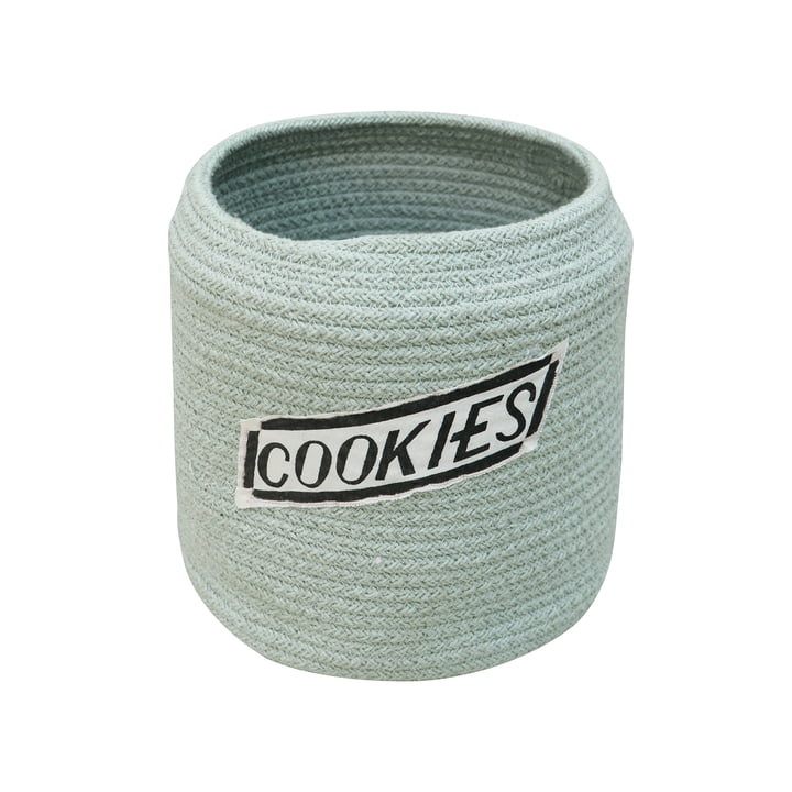 Aufbewahrungskorb, Cookie Jar, blau von Lorena Canals