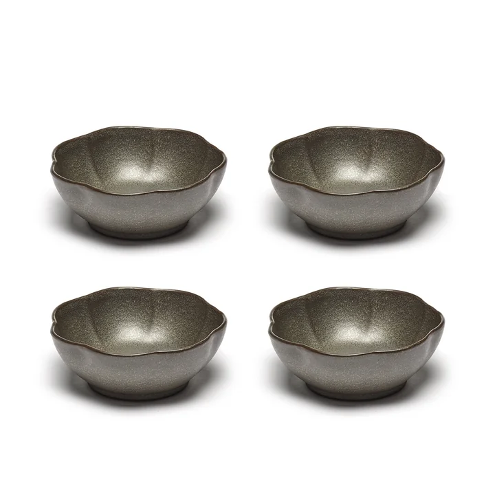 Inku Servierschüssel von Serax in der Farbe grün