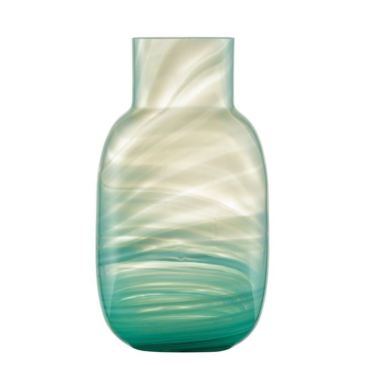 Waters Vase von Zwiesel Glas in der Farbe grün
