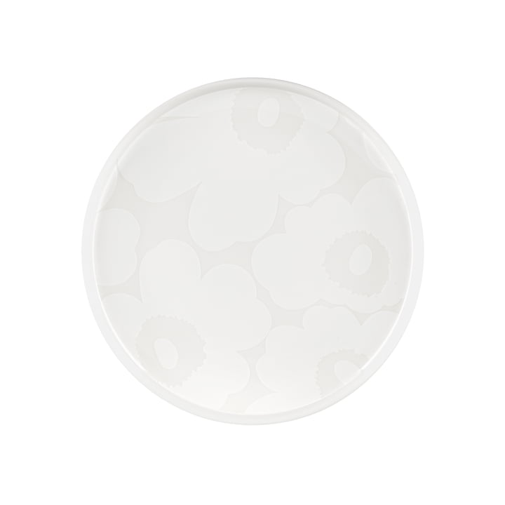Oiva Unikko Teller Ø 20 cm, weiss / off-white von Marimekko