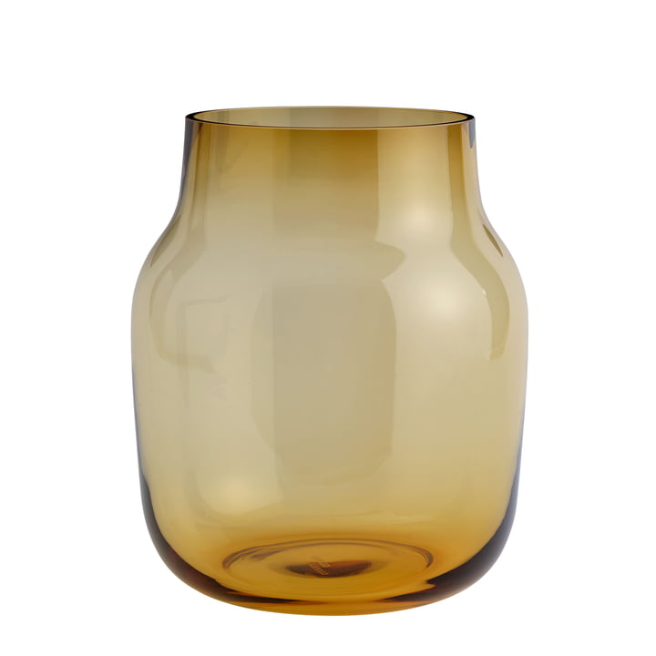 Muuto - Silent Vase, Ø 20 cm, burnt orange