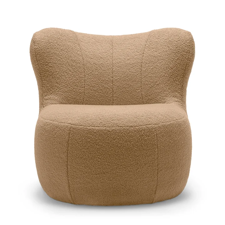 freistil - 173 Sessel (Teddy Edition), braunbeige (6533)