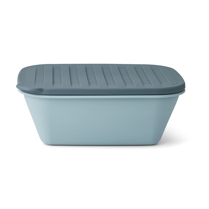 Franklin faltbare Lunchbox, sea blue / whale blue von LIEWOOD