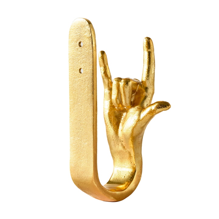 Pols Potten - I-love-you Wandhaken, gold