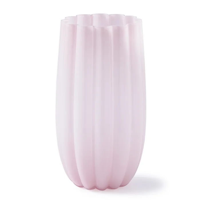 POLSPOTTEN - Melon Vase L, light pink