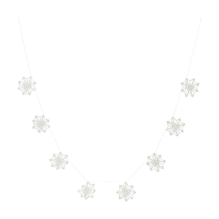 Brai Girlande von House Doctor in der Farbe weiss