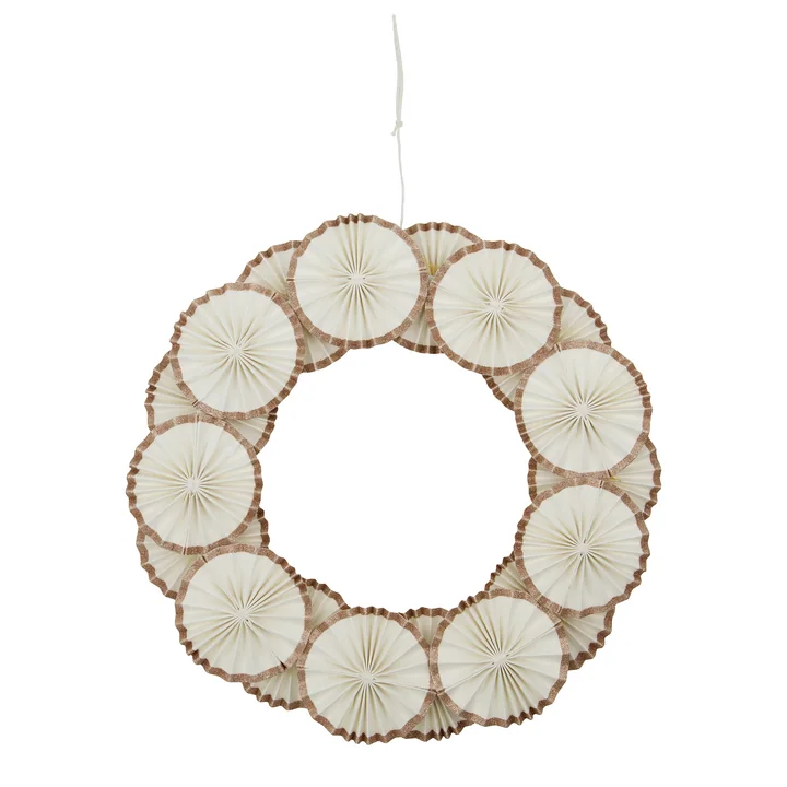 Rosette Kranz bei House Doctor in der Ausführung off-white