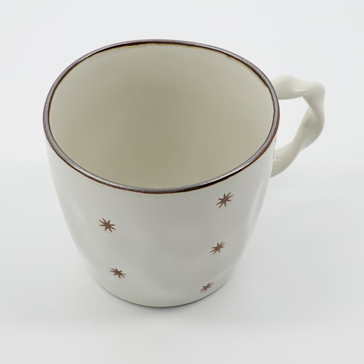 Starry Tasse von House Doctor in der Farbe weiss (2er-Set)