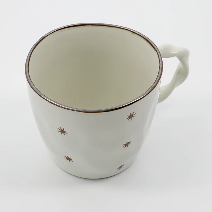 Starry Tasse von House Doctor in der Farbe weiss (2er-Set)