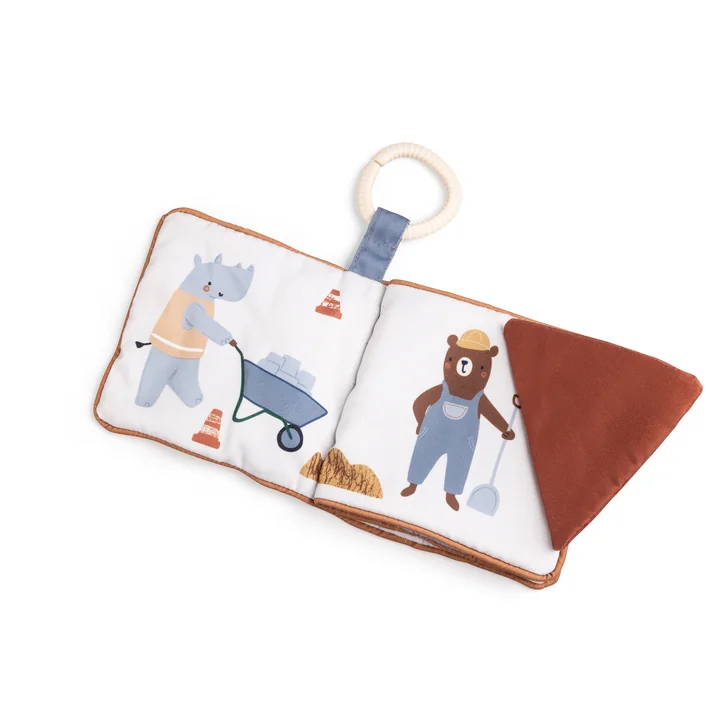 Sebra - Aktivitätsbuch aus Stoff, Busy Builders