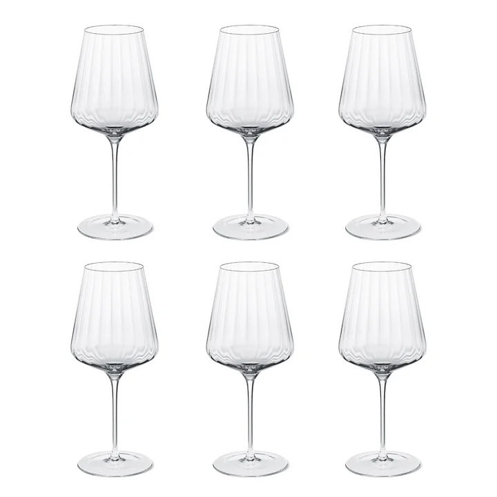 Bernadotte Rotwein Glas, 540 ml (6er-Set) von Georg Jensen