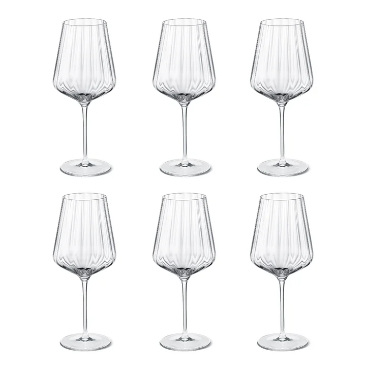 Bernadotte Weisswein Glas, 430 ml (6er-Set) von Georg Jensen