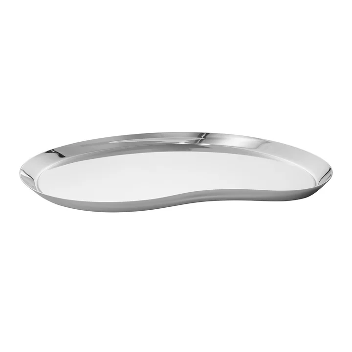 Indulgence Tablett, Edelstahl von Georg Jensen