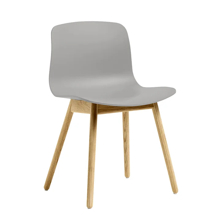HAY - About A Chair AAC 12, Eiche lackiert / concrete grey 2.0