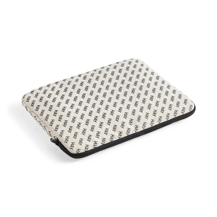 HAY Logo Laptop Cover von HAY in der Farbe schwarz