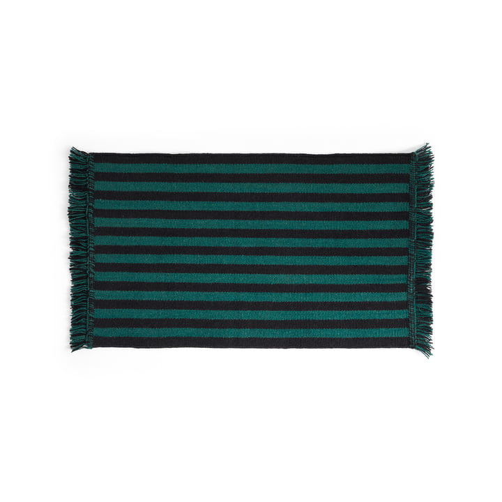 Stripes and Stripes Wool Teppich von Hay