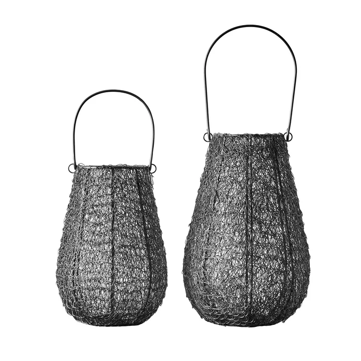 Muubs - Kumo Laterne, schwarz