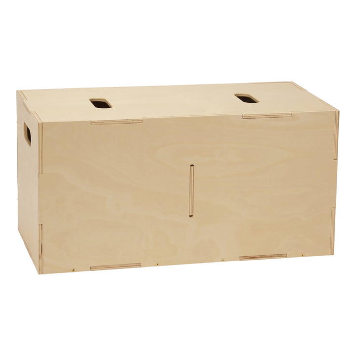 Nofred - Cube Aufbewahrungsbox, long, Birke