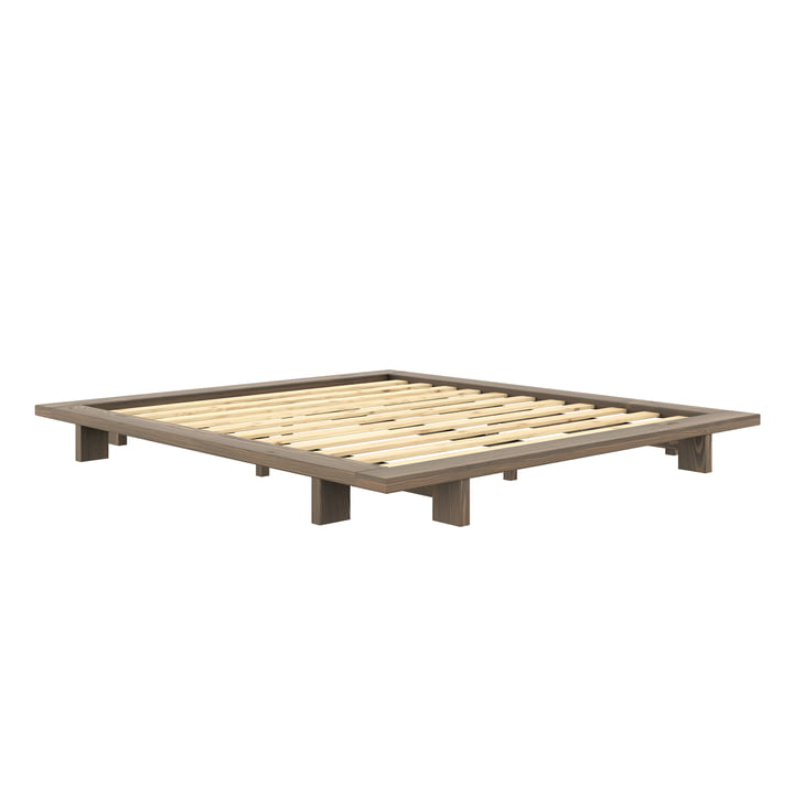 Karup Design - Japan Bett 180 x 200 cm, Kiefer carobbraun