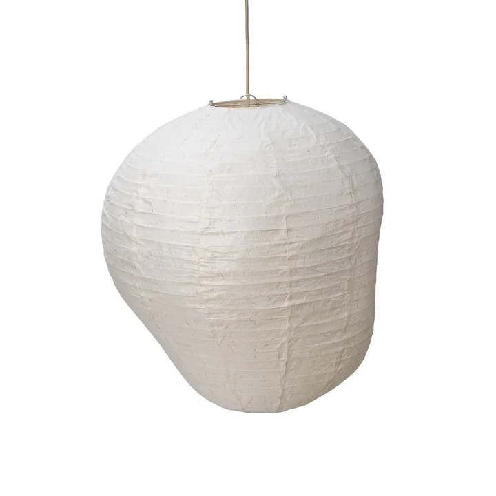 Kurbis Lampenschirm, H 60 x Ø 57 cm, Natur von Ferm Living