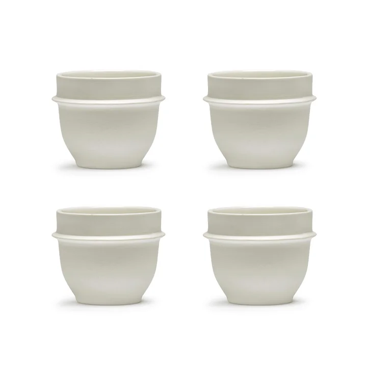 Dune Espressotasse by Kelly Wearstler, Alabaster / weiss (4er-Set) von Serax