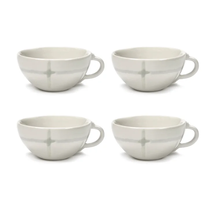 Zuma Espressotasse by Kelly Wearstler, Salt / weiss (4er-Set) von Serax