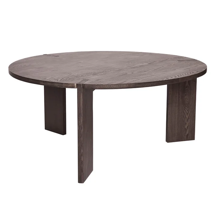 OYOY - OY Coffeetable, ⌀ 90 cm, Esche braun